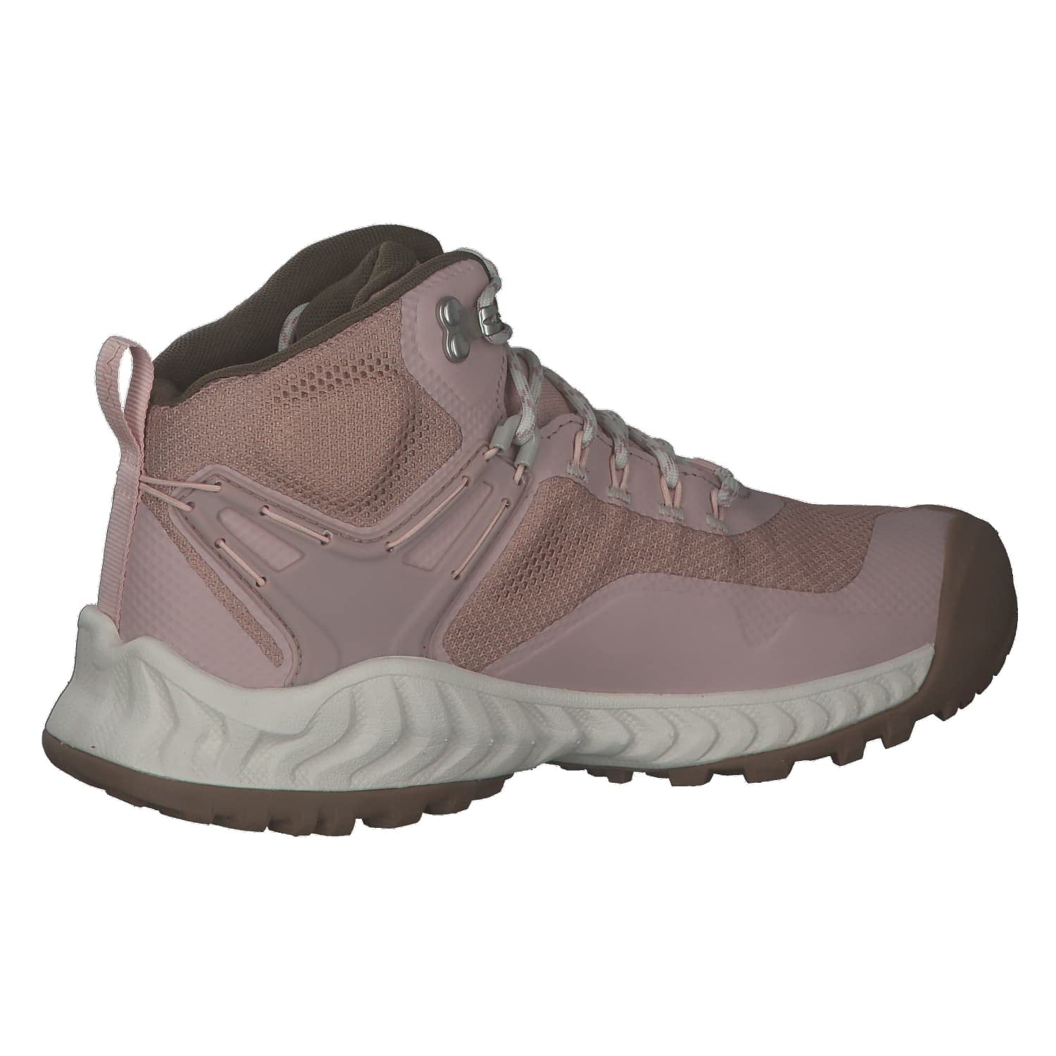 KEEN Women's Nxis Evo Mid Height Waterproof Hiking Boots - Lightweight Fast Packing Shoes for Outdoor Adventures, Trail Running & Travel