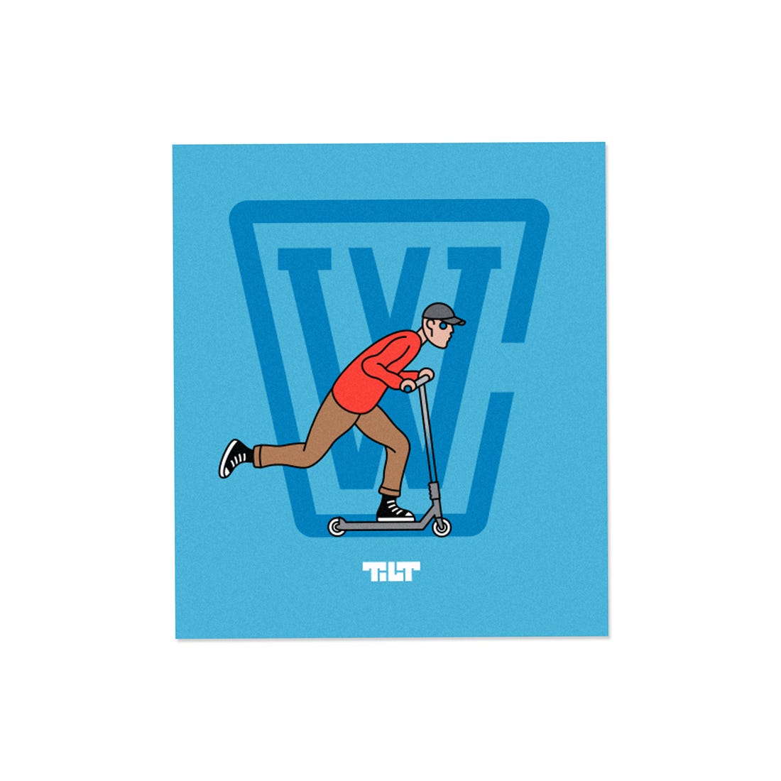 TiLT Will Cashion Signature Sticker Pack - Premium Vinyl Decals for Laptops, Water Bottles & Skateboards - Unique Artist Designs for DIY Customization & Personal Style Expression