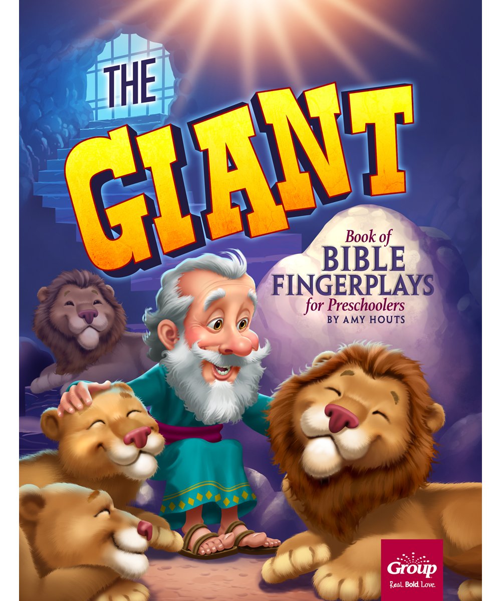 Bible Fingerplays for Preschoolers - Giant Activity Book with Fun Bible Stories & Songs | Perfect for Sunday School, Homeschooling & Christian Family Devotions