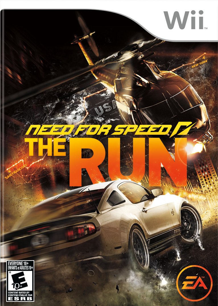 Need for Speed: The Run - Nintendo Wii Racing Game - Thrilling Action & High-Speed Adventure for Family Game Night