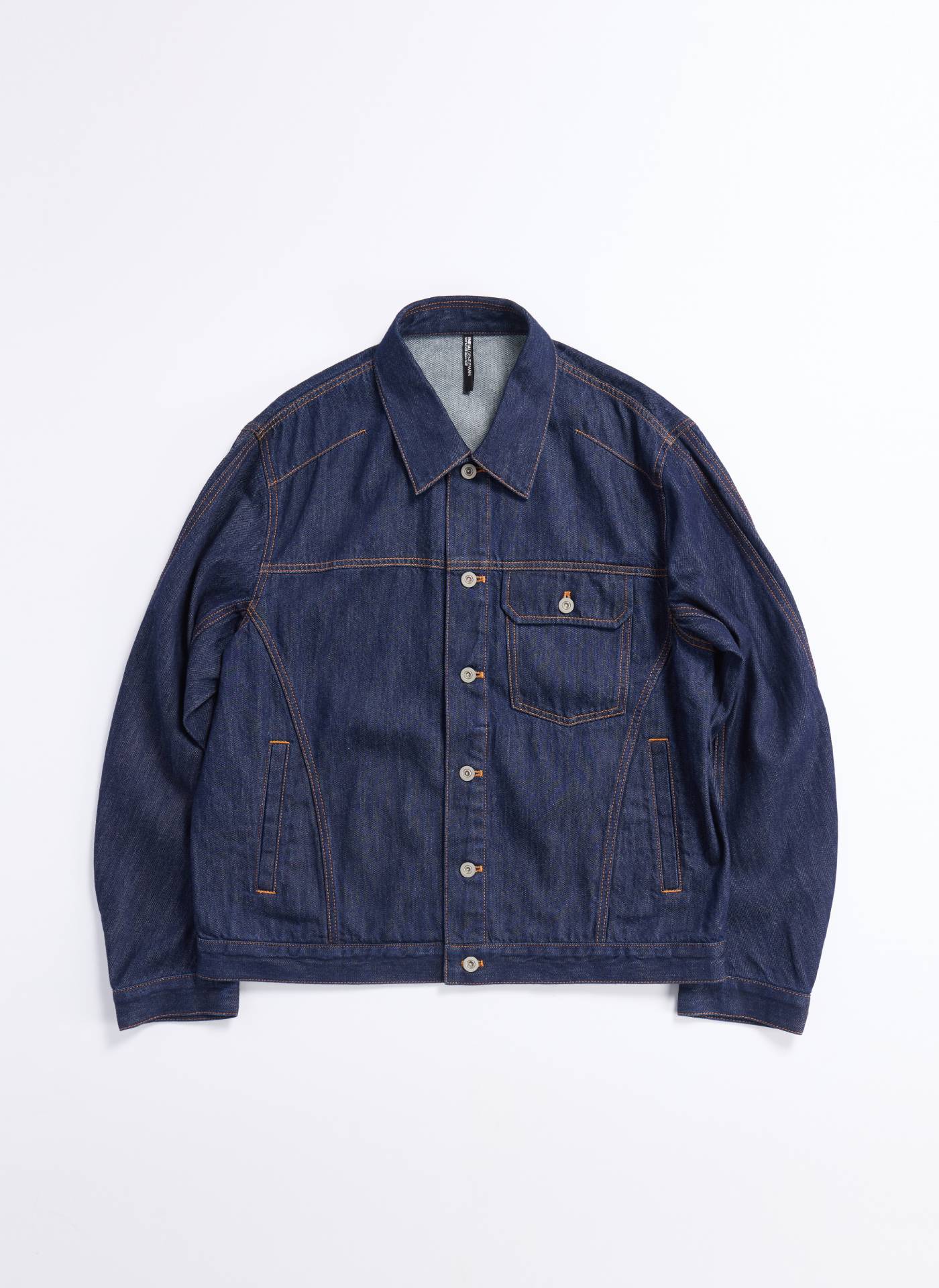 Indigo Cotton Linen Denim Jacket for Women - Vintage Washed Denim Coat with Button Front - Casual Outerwear for Spring, Fall & Travel