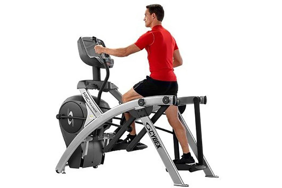 Cybex 525AT Total Body Arc Trainer Elliptical Machine - Commercial Grade Cardio Equipment for Home & Gym Use | Perfect for Low-Impact Full Body Workouts & Weight Loss Training