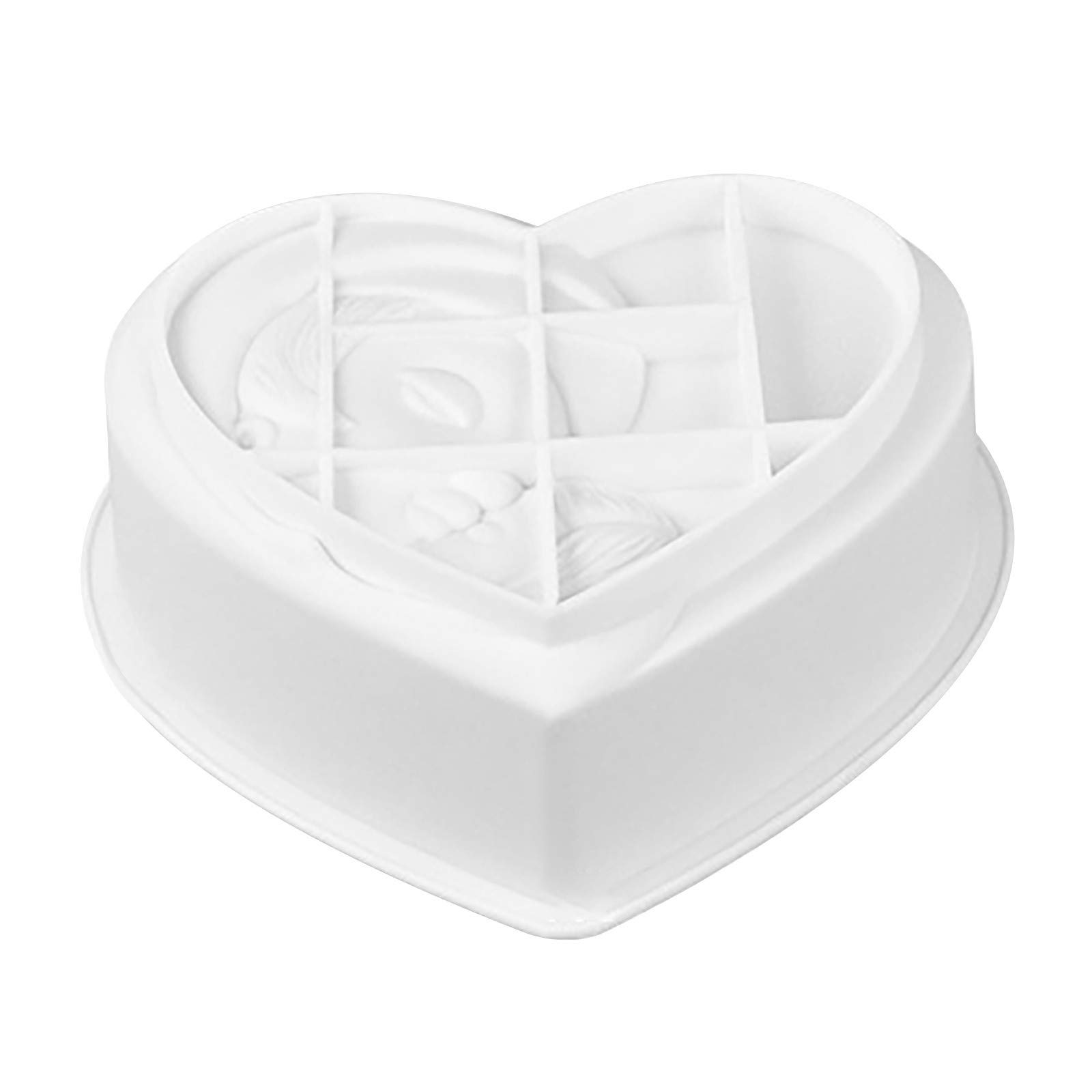 Non-Stick Silicone Baking Molds Set for Chocolate, Cake & Desserts - Mother's Day DIY Parent-Child Baking Kit for Party Decorations, Birthday Cakes & Holiday Treats