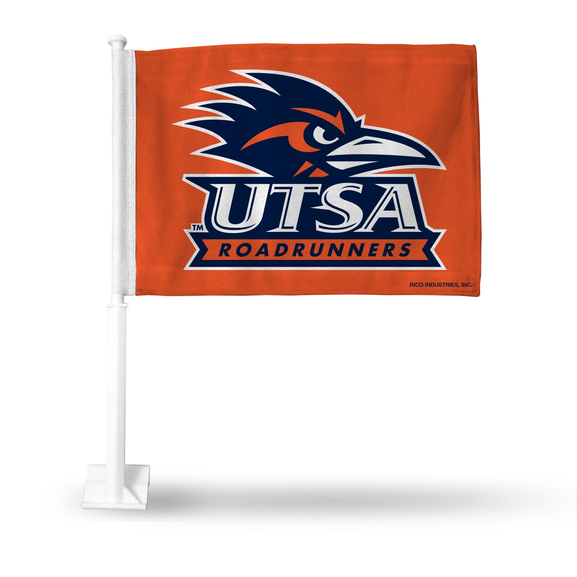 NCAA Texas-San Antonio Roadrunners Orange Car Flag - 16