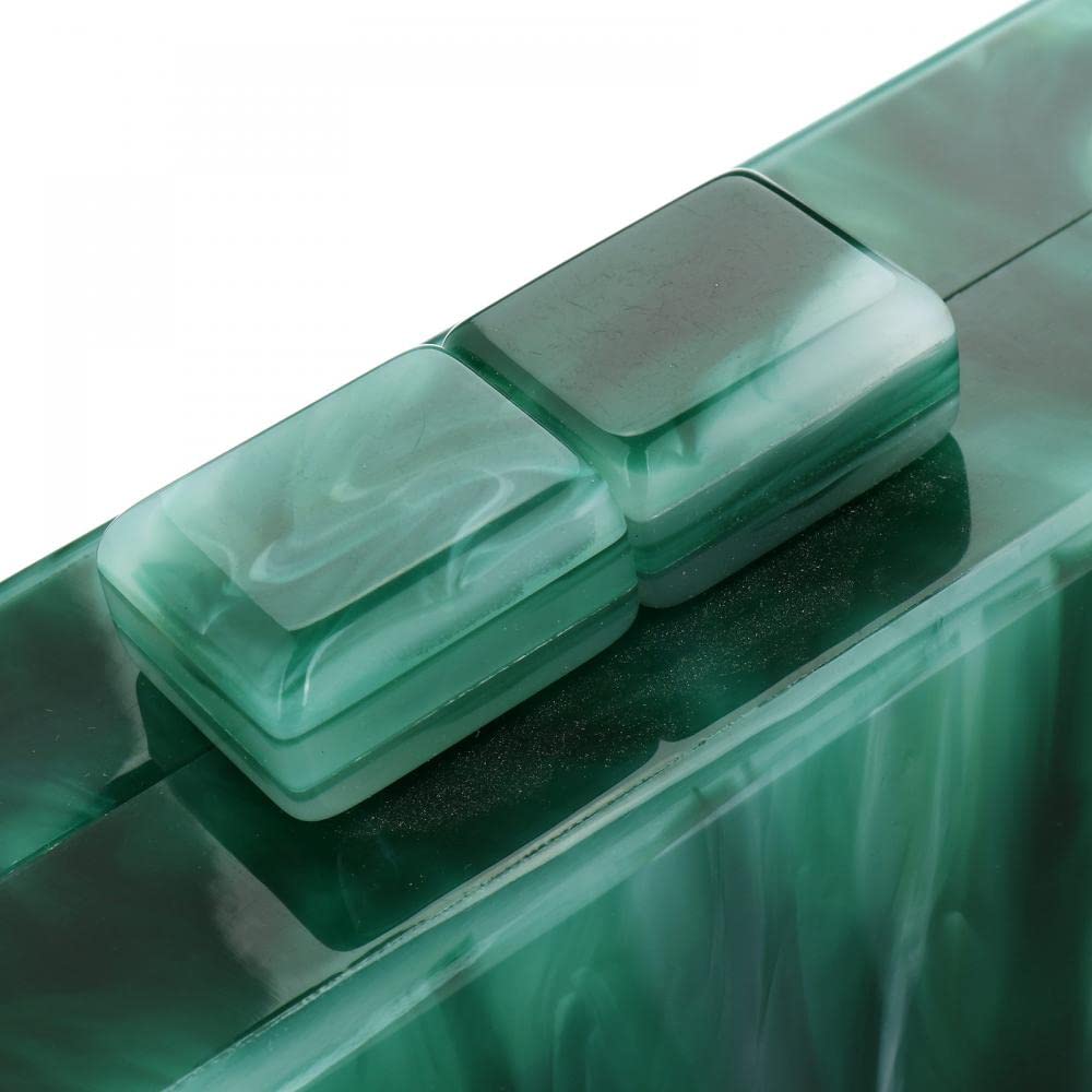Elegant Marbling Acrylic Handbags for Women - Stylish Evening Party Clutch Purse & Crossbody Bag for Prom, Banquet, Wedding & Special Occasions