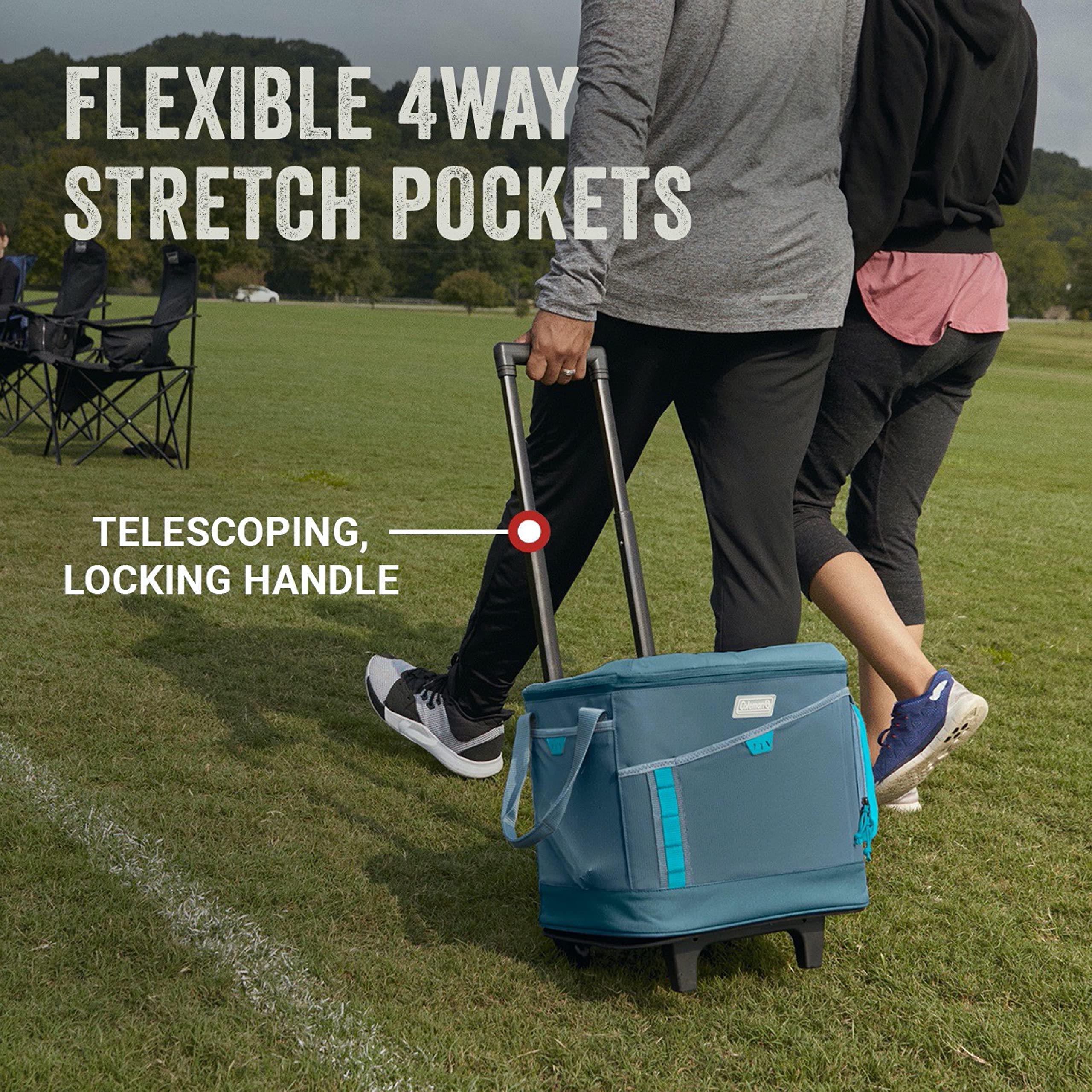 Coleman SPORTFLEX Soft Cooler - Insulated Lunch Bag for Picnics, Camping & Beach Outings | Portable Cooler for Food & Drinks | Perfect for Outdoor Adventures, BBQs & Tailgating