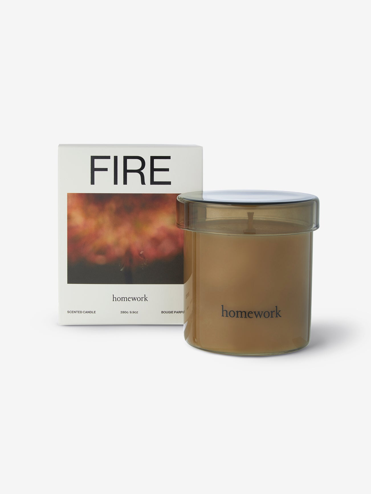Homework Regular Scented Candle - Natural Soy Wax for Relaxation & Focus - Perfect for Study Sessions, Meditation & Home Office