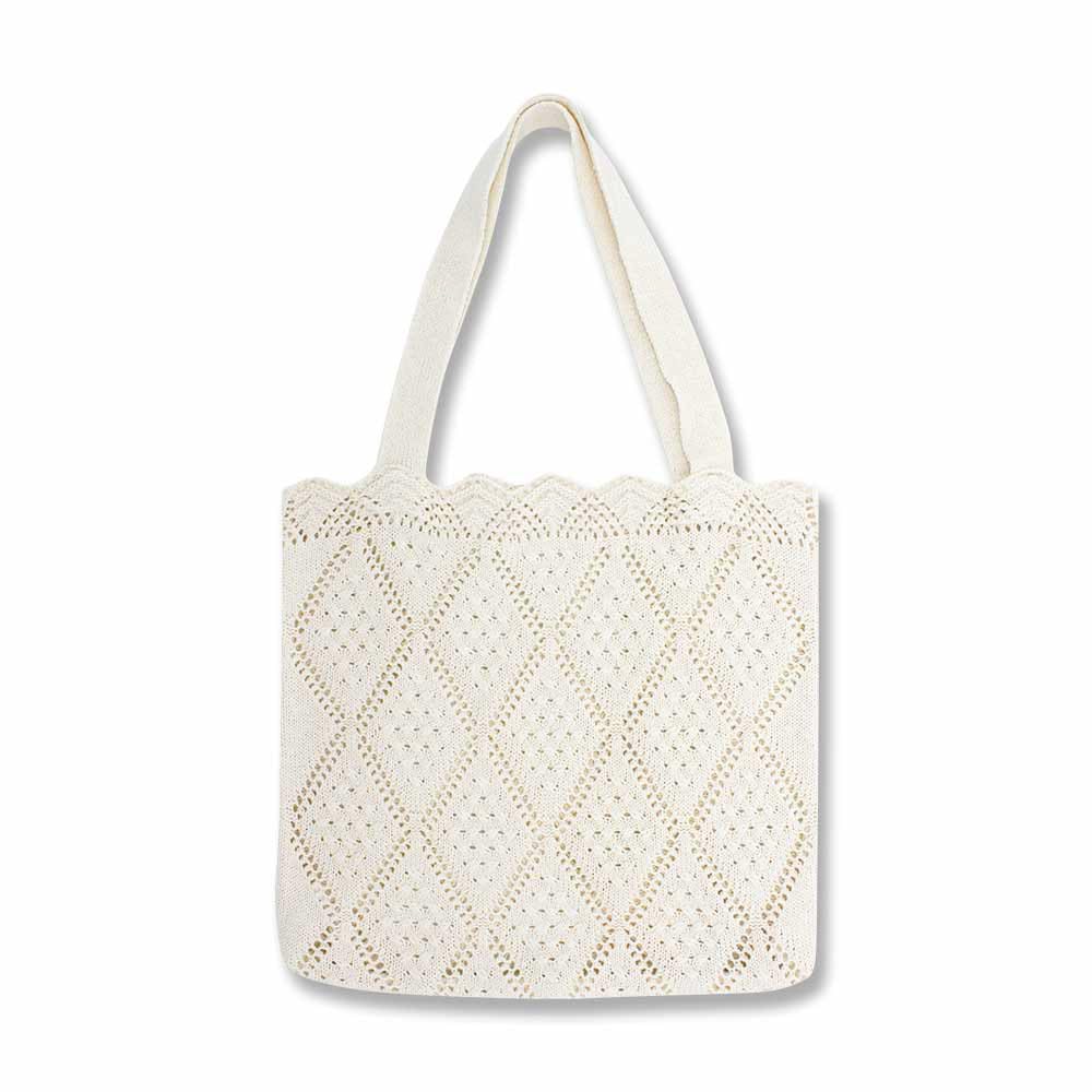 Handmade Crochet Hobo Tote Bag for Women - Boho Chic Summer Knit Handbag Purse with Shoulder Strap | Perfect for Beach, Shopping & Casual Outings
