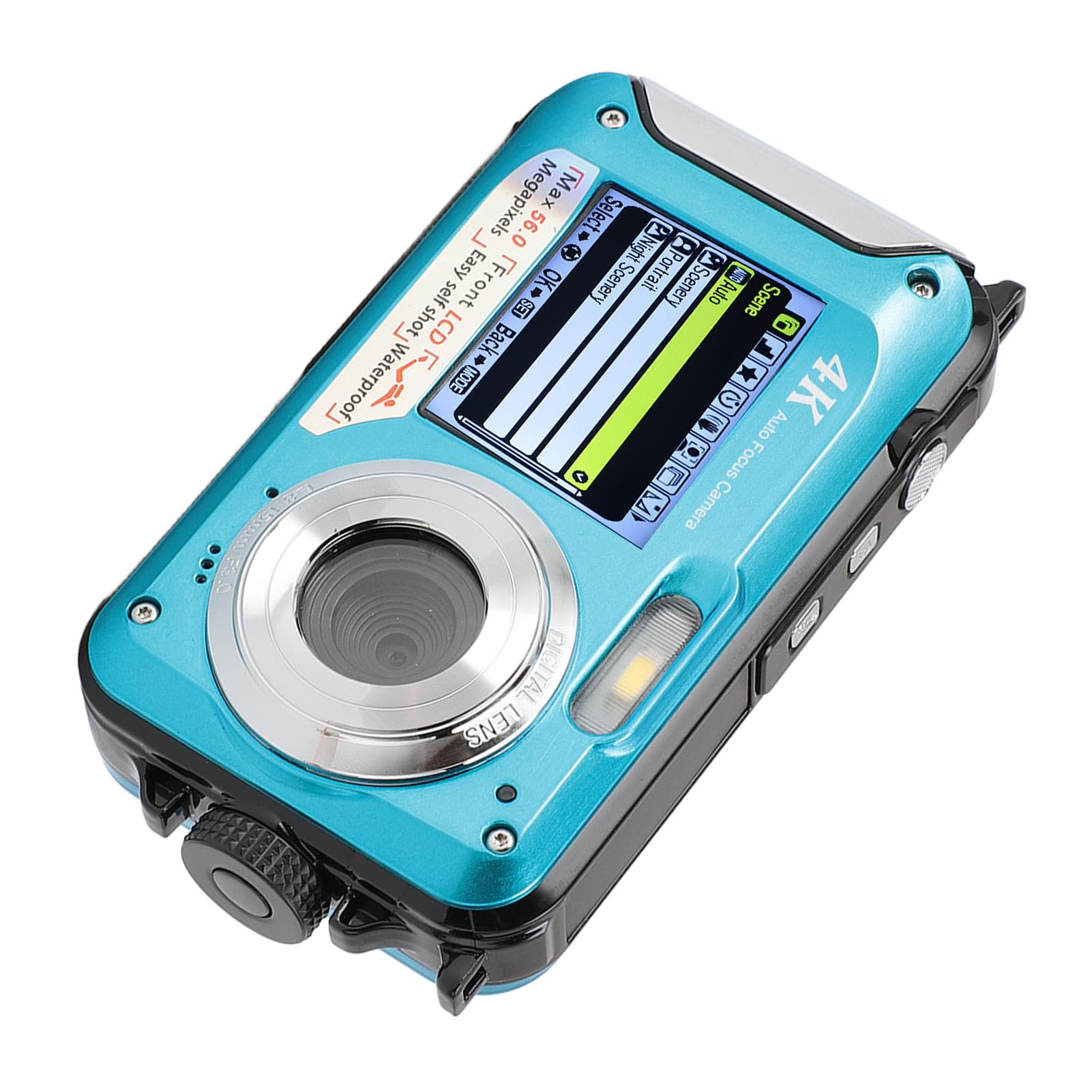4K Waterproof Digital Camera with 2.8