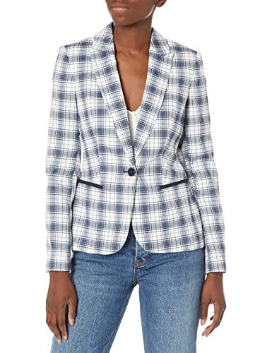 Midnight Ivory Plaid