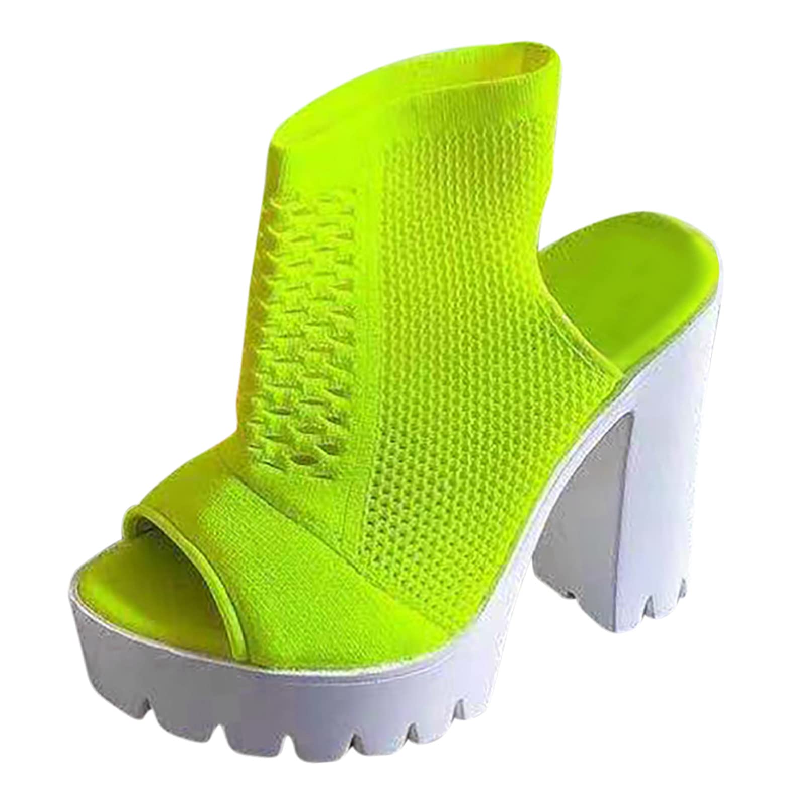 LLXIAO Women's Platform Ankle Boots - Stylish Black Chunky Heel Shoes for Fall & Winter | Perfect for Casual Outfits, Office Wear and Night Out