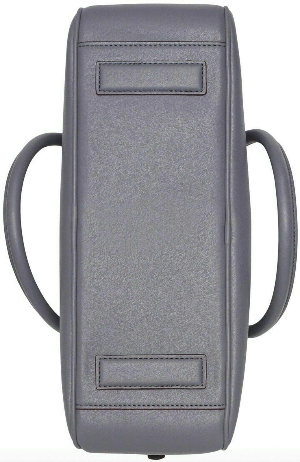 DKNY Tilly Dome Charcoal Satchel Handbag for Women - Stylish Crossbody Purse with Adjustable Strap, Perfect for Work, Travel & Everyday Use