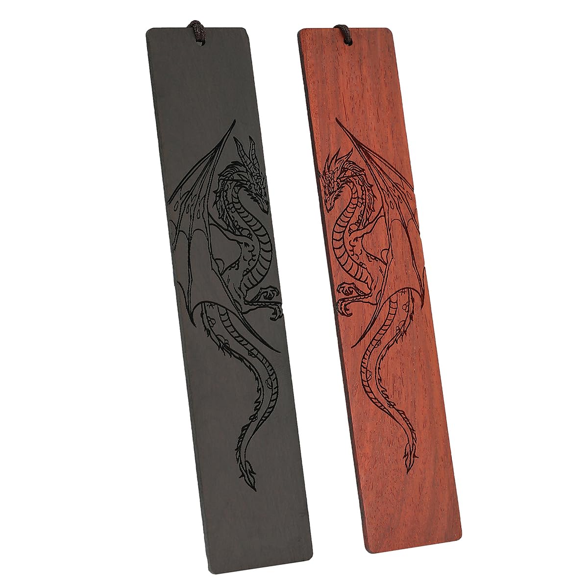 Dragon Bookmark for Men & Kids - Cool Fantasy Bookmark Gift for Readers, Book Lovers, Boys & Adults - Perfect for Reading, Gifts, & Book Accessories (Dragon Design)