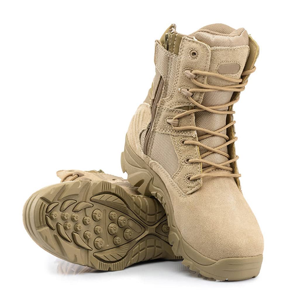 Men's Waterproof Hiking Boots - Outdoor Trekking, Camping, Hunting & Military Tactical Shoes for Rough Terrain - Perfect for Mountain Climbing, Backpacking & Adventure Travel