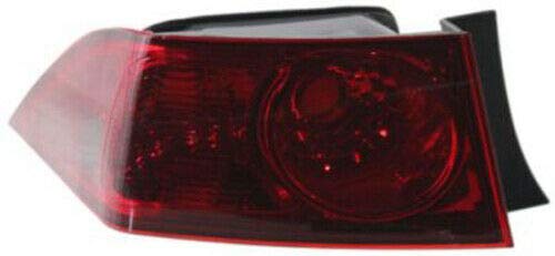 2006-2008 Acura TSX Left Driver Side Tail Light Replacement - OEM Style Tail Lamp Assembly for Improved Visibility & Safety | Perfect for Night Driving & Bad Weather Conditions