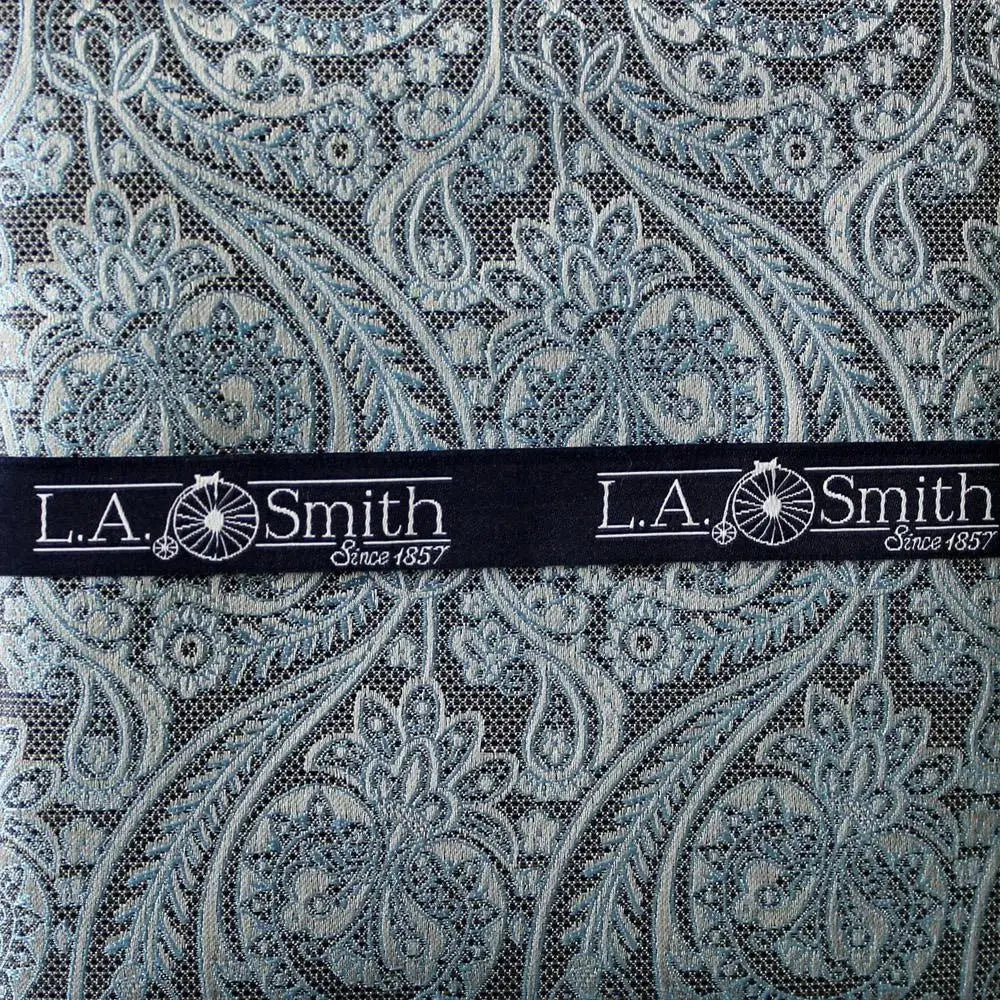 LA Smith Paisley Lace Woven Hank - Elegant Handkerchief for Weddings, Prom & Special Occasions