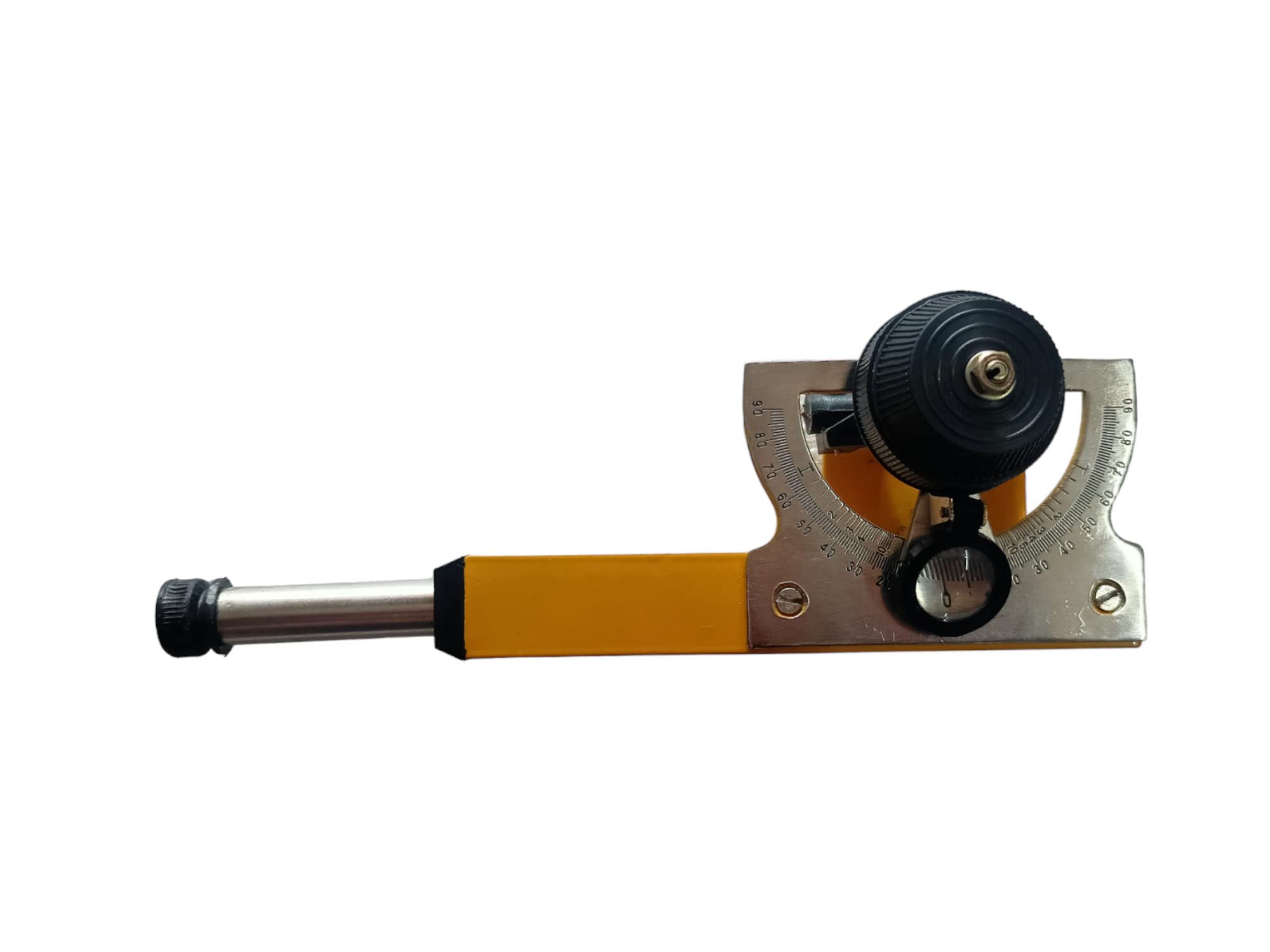 Precision Abney Level with Slow Motion Adjustment - Ideal for Surveying, Construction, and Outdoor Adventures