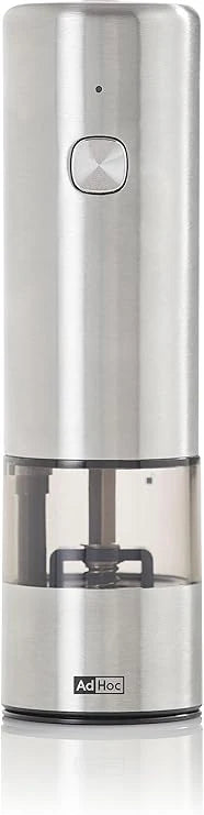 Premium i.Mill Salt and Pepper Grinder Set - Adjustable Ceramic Spice Mill for Freshly Ground Seasoning - Perfect for Kitchen, Dining Table & Outdoor Cooking