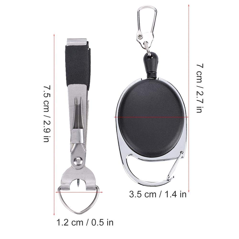 Multi-Functional Fishing Line Cutter & Knot Tying Tool - Quick Nail Clipper Nipper for Anglers | Perfect for Fly Fishing, Saltwater & Freshwater Fishing Accessories