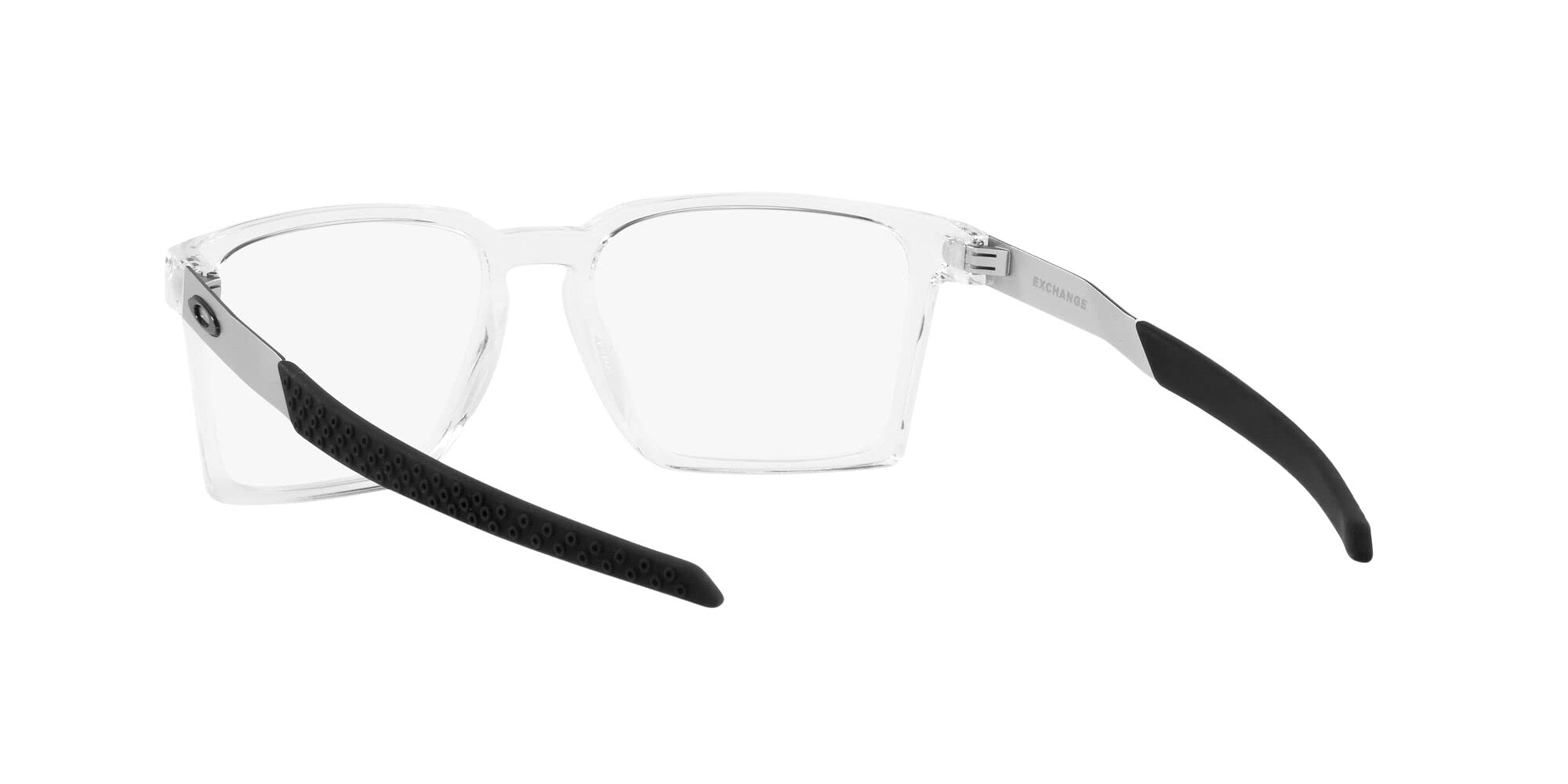 Oakley Men's Ox8055 Exchange Rectangular Prescription Eyeglass Frames - Lightweight Durable Eyewear for Sports & Everyday Wear