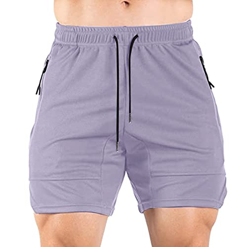 **Men's Lightweight Breathable Mesh Sweat Shorts for Running, Fitness & Sports - Comfortable Workout & Gym Shorts**