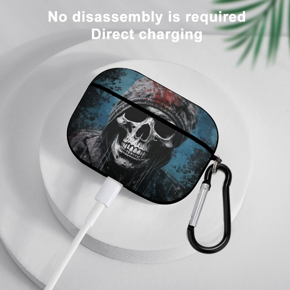 Punk Reaper Apple AirPods Pro Case Cover - Stylish Protective Skin for AirPods Pro 2nd/1st Gen - Perfect for Music Lovers, Gym, Travel & Daily Use
