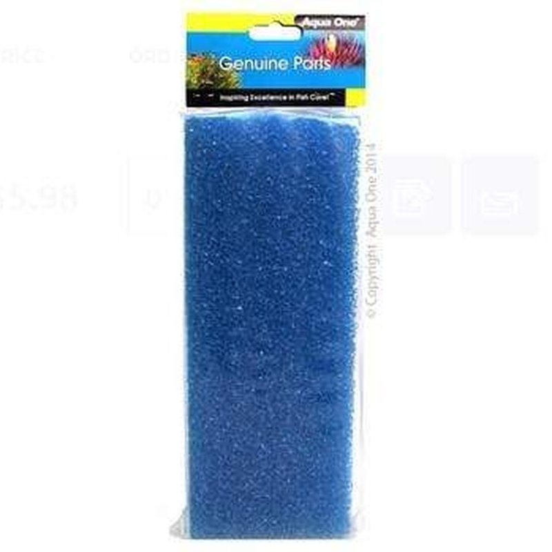 Aqua One Sponge Filter Media 15ppi 1 Pack for AquaReef S2 195 - High Porosity Sponge for Aquarium Filtration, Fish Tank Cleaning & Biological Filtration - Perfect for Freshwater & Saltwater Tanks