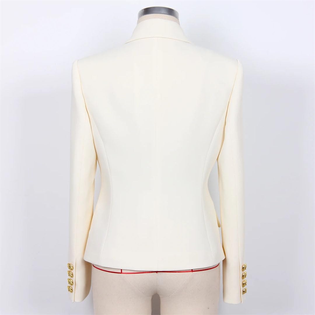 Women's Casual Work Blazer - Button Suit Jacket with Collar for Office & Business Attire | Perfect for Professional Meetings, Office Wear & Smart Casual Outfits