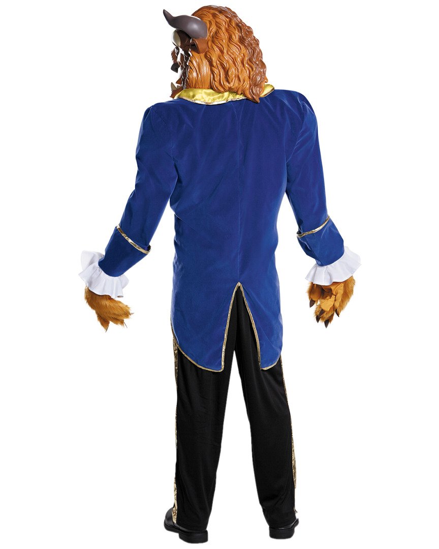 Disney Beauty and The Beast Beast Ultra Prestige Costume for Men - Premium Halloween Cosplay, Party Outfit, and Themed Events
