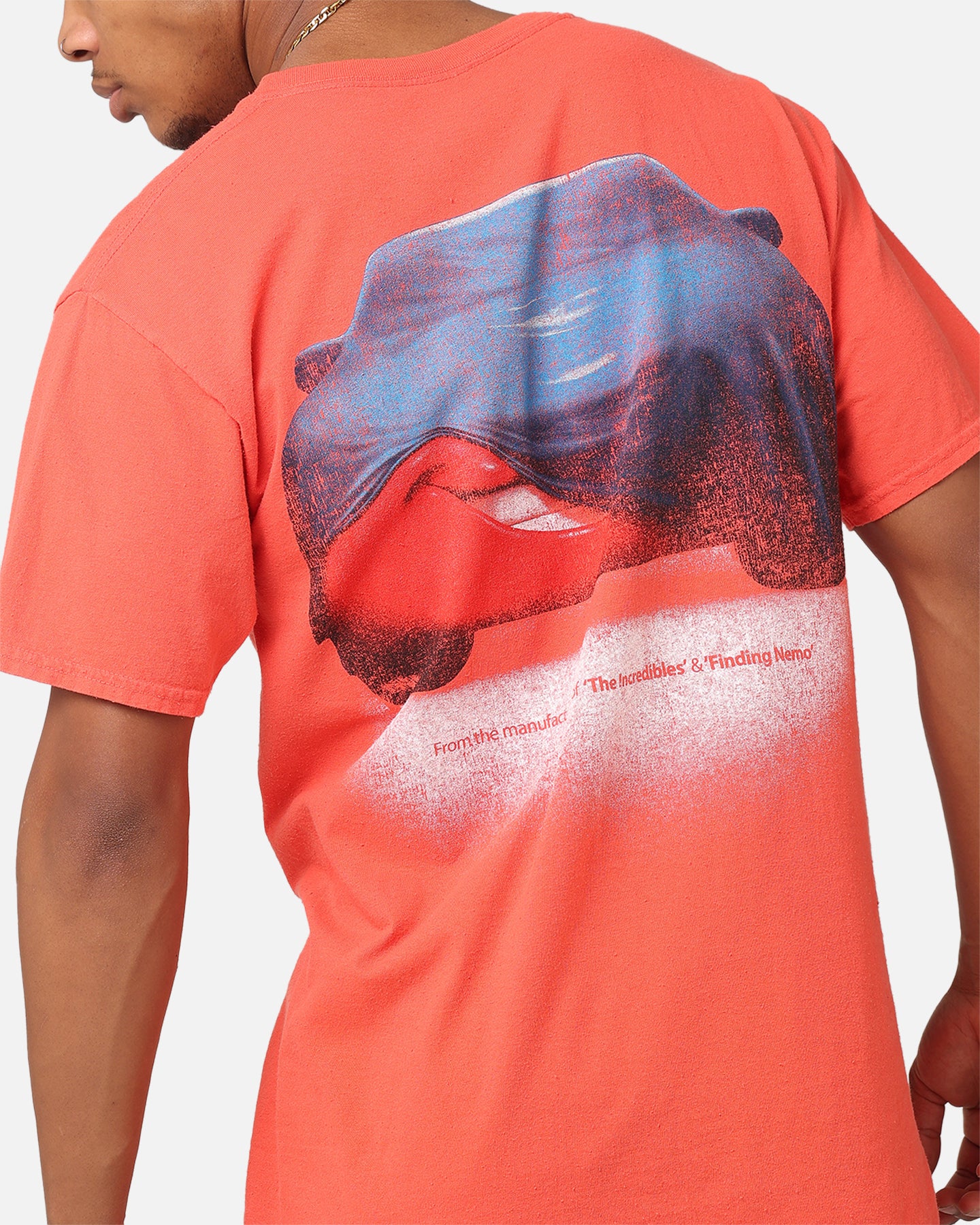 Vintage Disney Pixar Cars Red T-Shirt - American Thrift Style for Men & Women - Perfect for Casual Wear, Cosplay, and Disney Fans