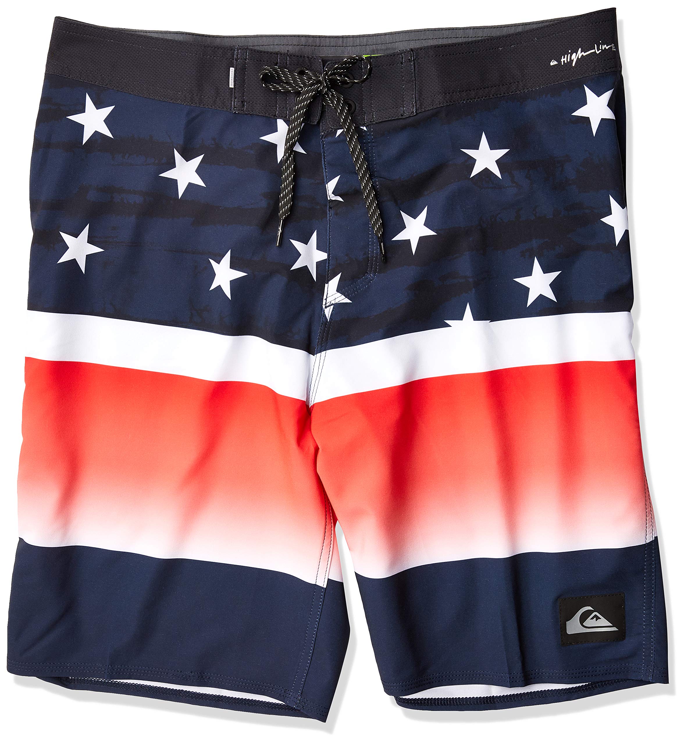 Quiksilver Men's Slab 20-Inch Stretch Boardshorts - Quick-Dry Swim Trunks for Surfing, Beach & Pool Activities