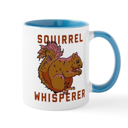 White/Blue Inside - Squirrel Whisperer
