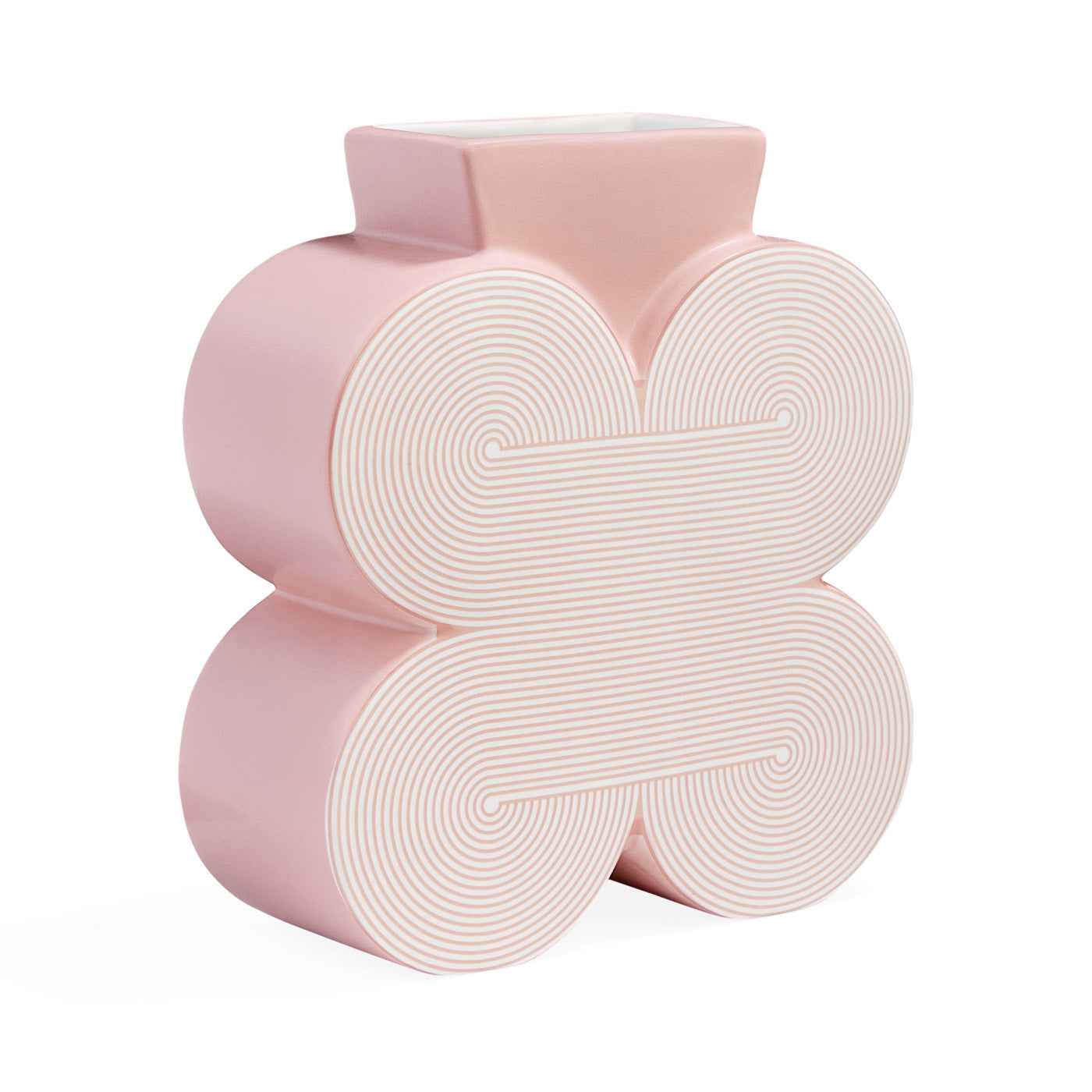 Pompidou Small Vase - Modern Ceramic Flower Vase for Home Decor, Office Desk, Wedding Centerpiece & Gift Idea