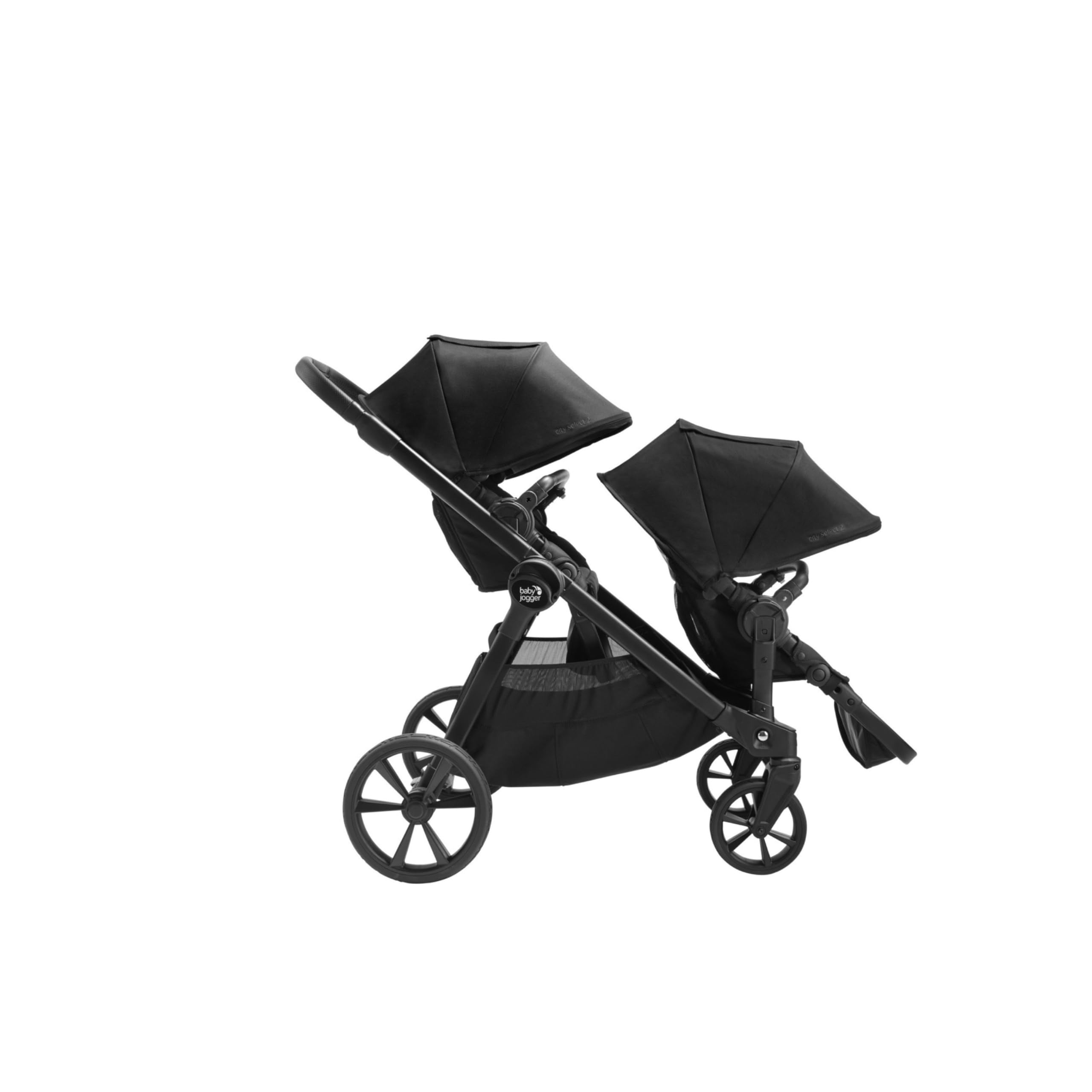 Baby Jogger City Select 2 Second Seat Kit - Eco-Friendly Stroller Accessory for Twins or Siblings | Lightweight & Durable Harbour Grey Design | Perfect for Urban Walking, Shopping & Family Outings