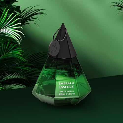 Premium Prime Craft Perfume - 100ml Emerald Essence Unisex Eau De Parfum | Long-Lasting Luxury Fragrance for Men & Women | Perfect for Date Nights, Special Occasions & Daily Wear