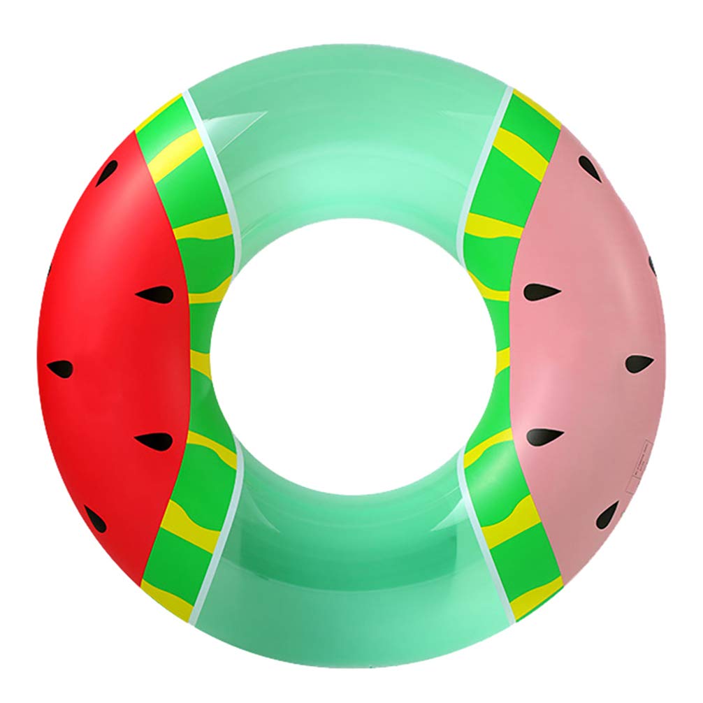 **Amosfun Watermelon Pattern Inflatable Pool Floats - Fun Swimming Rings & Tubes for Kids & Adults - Perfect for Beach, Pool Parties, and Summer Outdoor Activities**