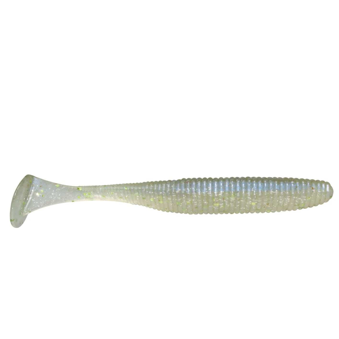 Jackall Rhythm Wave Soft Paddle Tail Swimbait - Realistic Fishing Lure for Bass, Trout & Walleye - Perfect for Freshwater & Saltwater Fishing