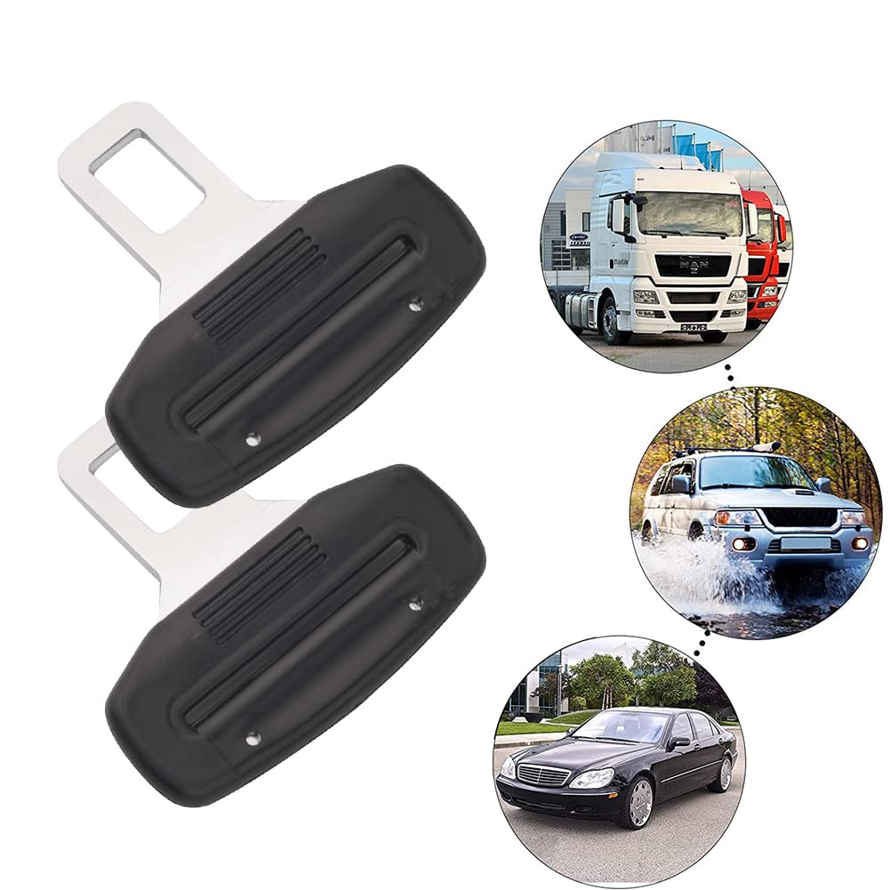 GNAUMORE Car Seat Belt Alarm Silencer Clip - Anti Seat Belt Warning Sound Device for Vehicles - Perfect for Long Drives, Taxis, and Fleet Management