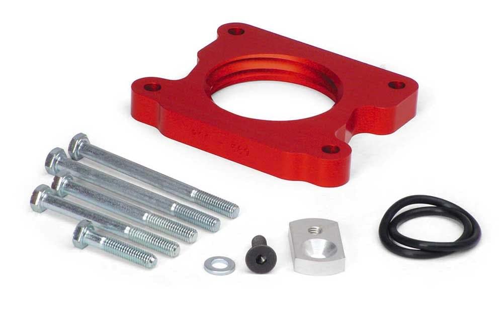 Airaid 200-589 PowerAid Throttle Body Spacer - High Performance Air Intake Spacer for Improved Engine Efficiency - Perfect for Off-Roading, Racing & Daily Driving