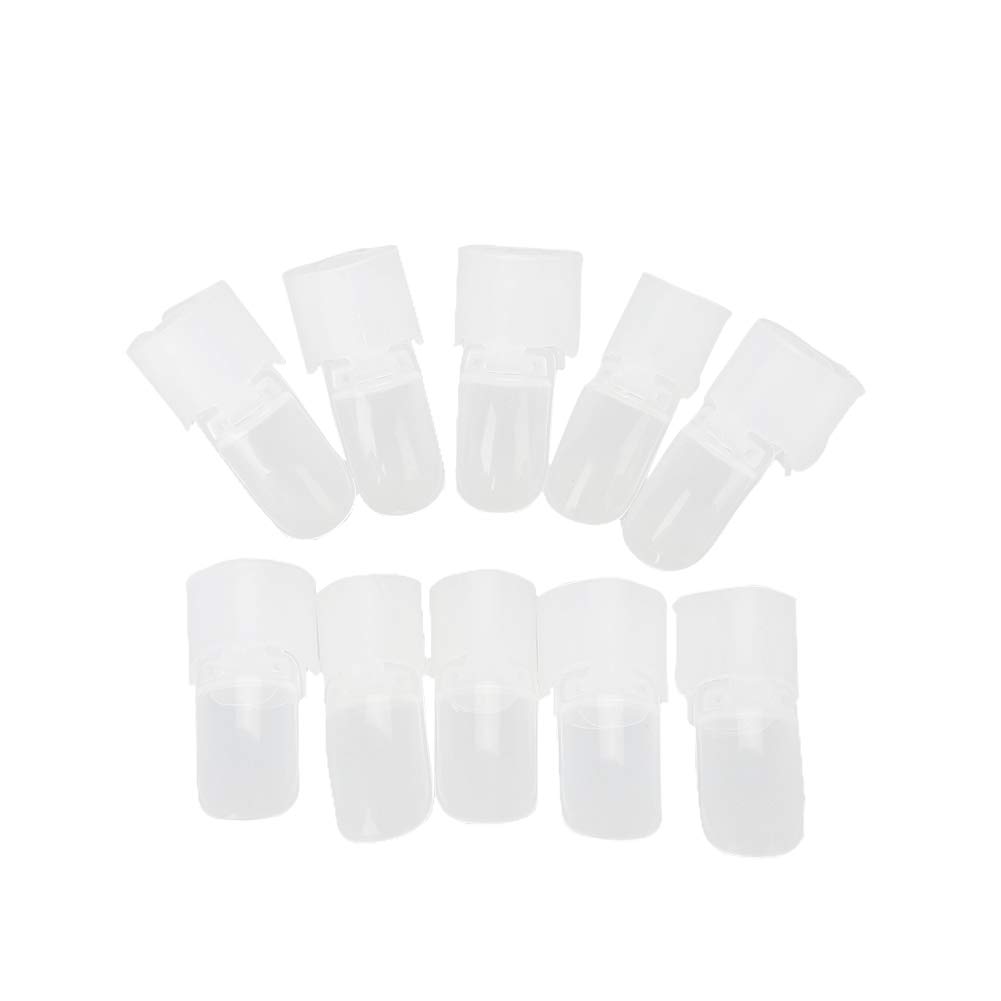 False Nails Accessories - Clear Nail Tips Protector for Nail Protection & Extension | Perfect for Salon, DIY Manicure & Nail Art