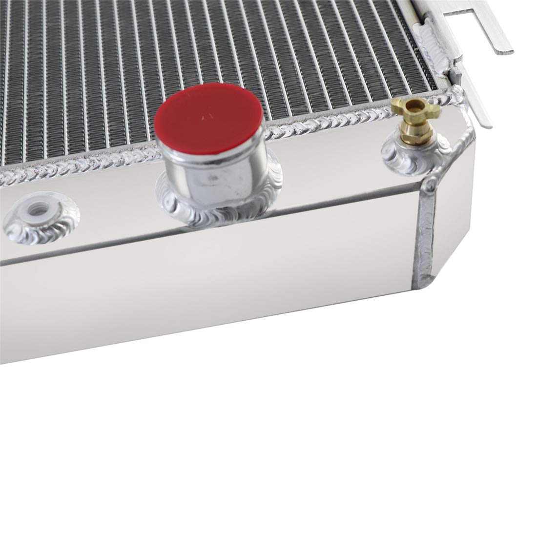 4 Row All Aluminum Radiator with Dual 12