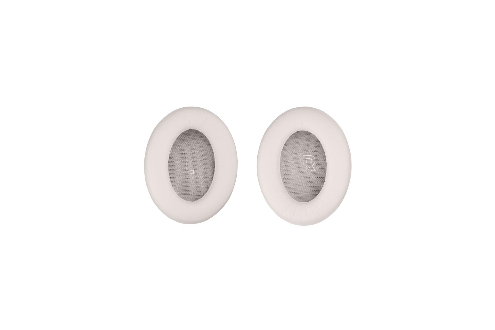 Bose QuietComfort Ultra Headphones Replacement Ear Cushions - White | Noise Cancelling Earpads for Comfort & Durability | Perfect for Travel, Work & Gaming