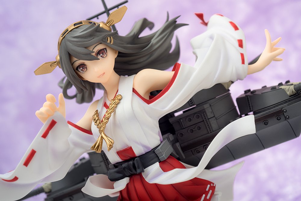 Kancolle Haruna 1/7 Scale PVC Figure - Anime Collectible for Display & Gift Giving | Perfect for Anime Fans & Model Enthusiasts