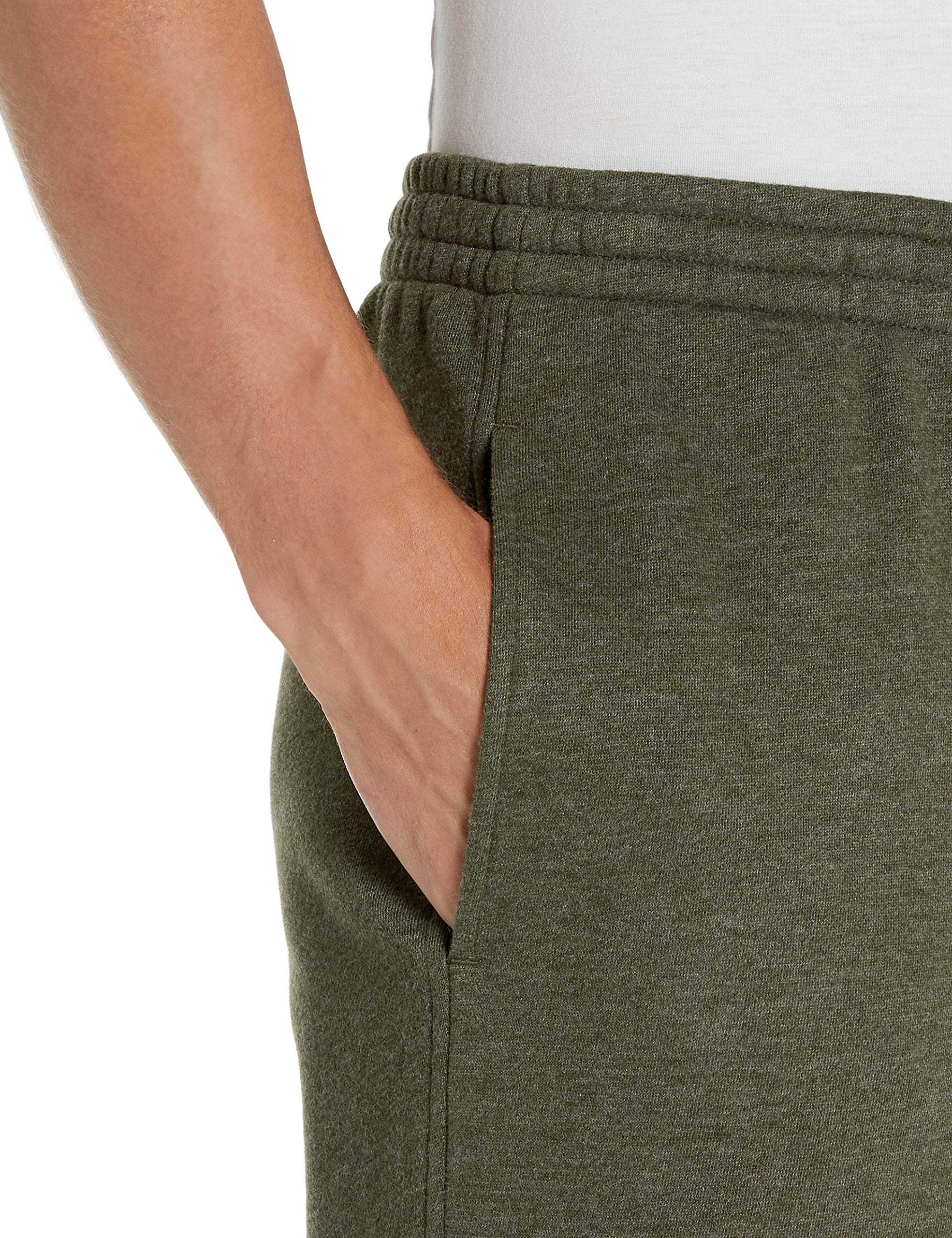 **Amazon Essentials Men's Fleece Sweatpants with Closed Bottom - Big & Tall Sizes Available - Perfect for Lounge, Gym & Casual Wear**