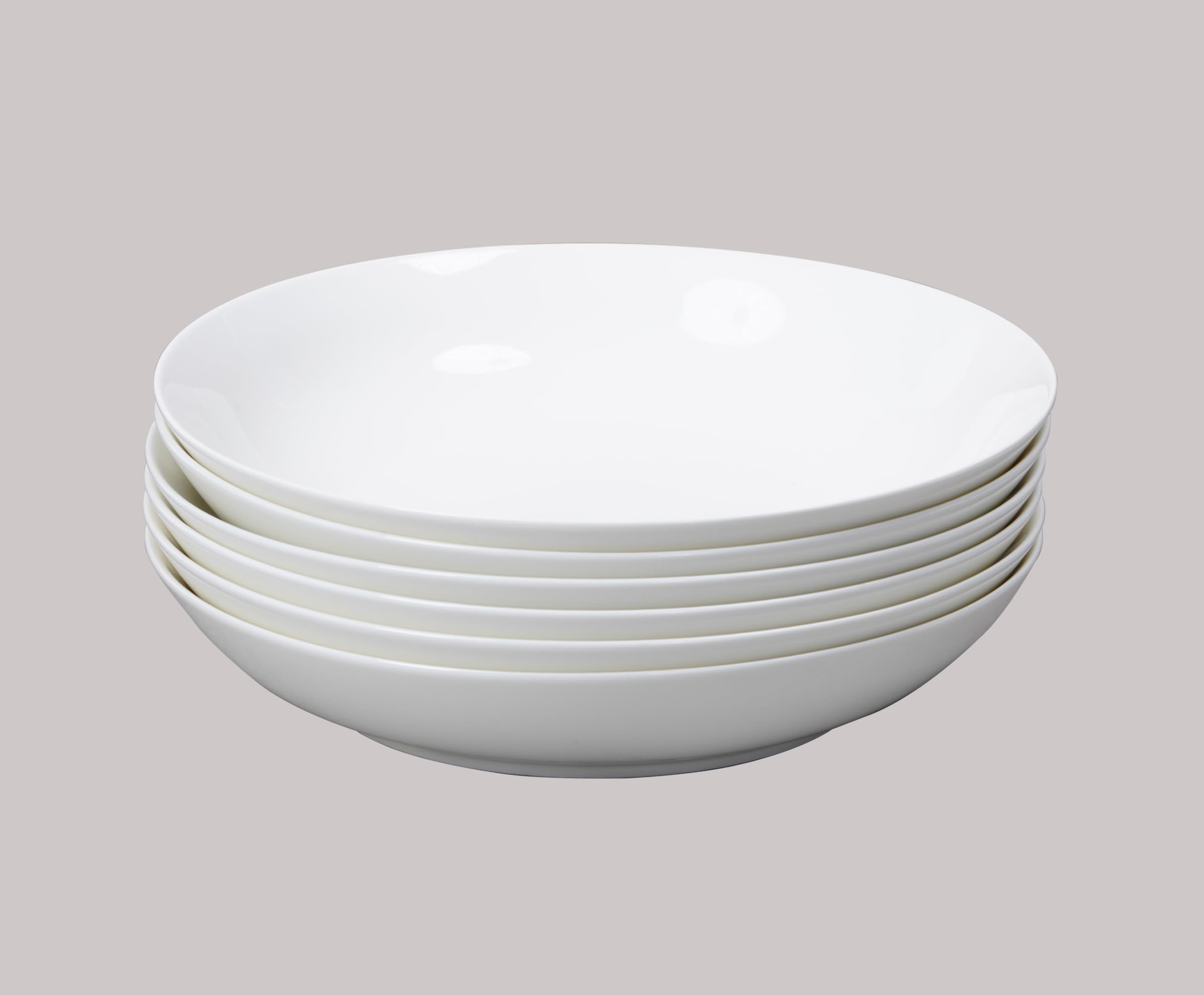 Premium Bone China Coupe Shape Dinnerware - Elegant 8