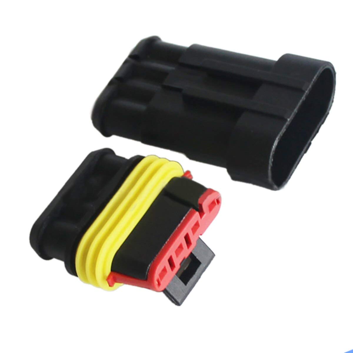 Waterproof 2/3/4 Pin Car Electrical Connectors - IP68 Sealed for Auto Wiring