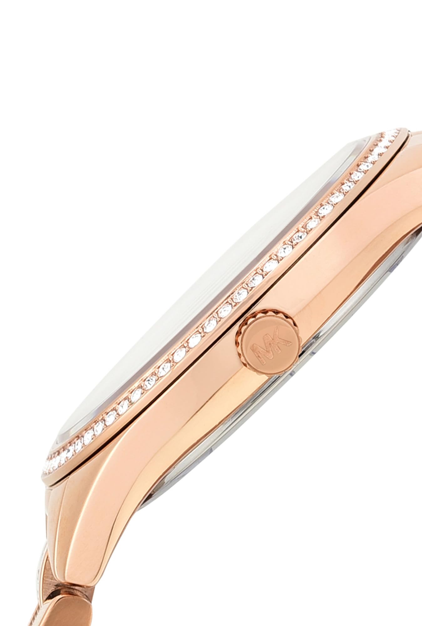 Michael Kors Lauryn Women's Stainless Steel Bracelet Watch - Elegant Fashion Watch for Women | Perfect for Office, Parties & Everyday Wear