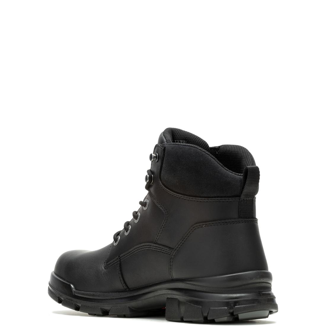 DuraShocks® SR Icon 6 Soft Toe Work Boots for Men - Black Safety Shoes for Construction, Warehouse & Outdoor Work