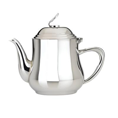 Premium Stainless Steel 21.5 Oz Tea Pot with Lid - Steelite Eminence Collection - Perfect for Afternoon Tea, Coffee Brewing & Kitchen Decor