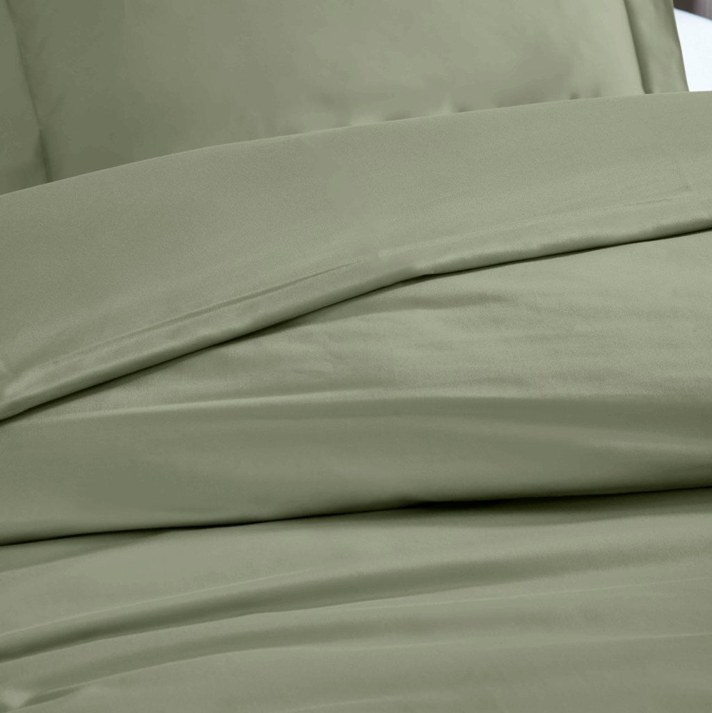 Luxury 1200 Thread Count Egyptian Cotton Duvet Cover Set - King Size, Soft Breathable Bedding for Hotel & Home Use